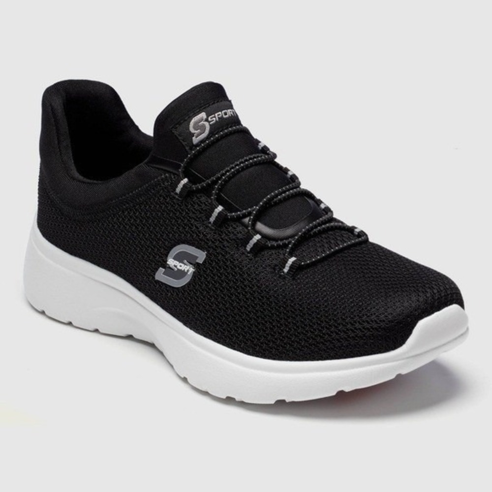 Women's Skechers Rummie Slip On Sneakers Black Size 6 New With Tags